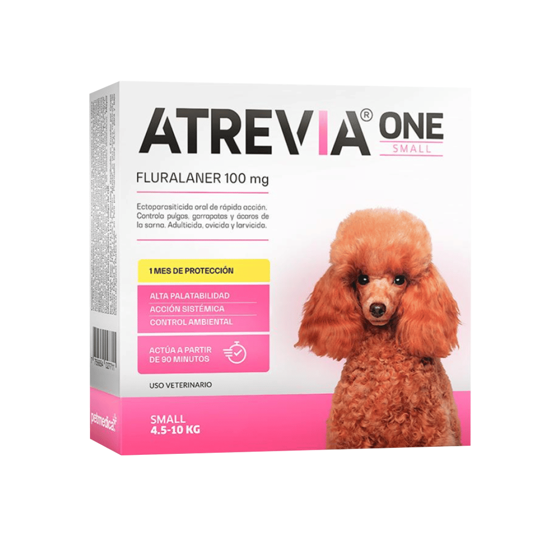ATREVIA ONE Small (4.5 - 10 kg) x 4 Tabletas
