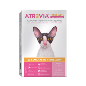 ATREVIA TRIO CATS Small (1.2 - 2.8 kg) x 1 Pipeta