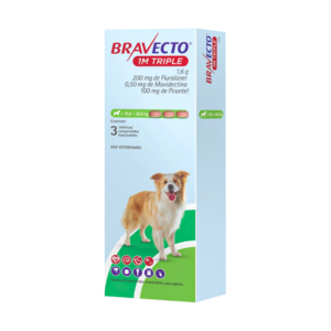 BRAVECTO 1M TRIPLE (10-20 KG) x 3 Tabletas