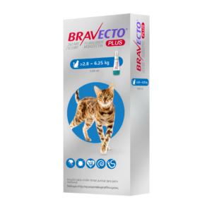 BRAVECTO PLUS (2.8 - 6.25 kg) x 1 Pipeta
