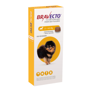 BRAVECTO (2 - 4.5 kg) x 1 Tableta
