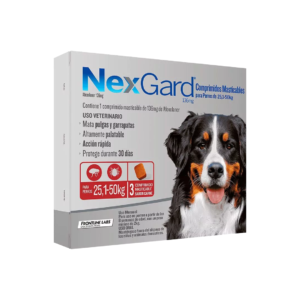 NEXGARD 136 MG (25 KG - 50KG) x 3 Tabletas