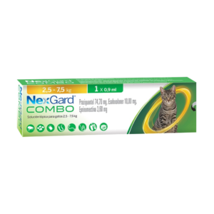 NEXGARD COMBO 0.9 ml (2.5 A 7.5 KG) x 1 Pipeta