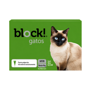 BLOCK GATOS x 0.5 ml  (0 - 4 KG) x 1 Pipeta