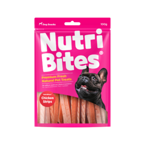 NUTRIBITES CHICKEN STRIPS x 100 gr
