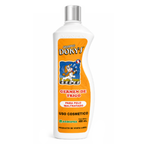 SHAMPOO DOKYS GERMEN DE TRIGO Y MIEL DE ABEJA FRASCO x 400 ml